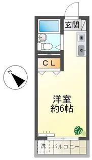 ロイヤルコート【3階】の間取り