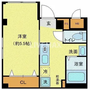 レピュア池上レジデンス【2階】の間取り