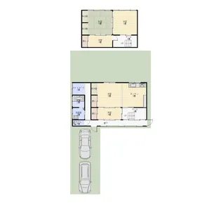 岐阜県多治見市元町2【一戸建】の間取り