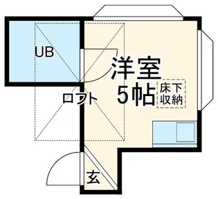 クレストコート平【2階】の間取り