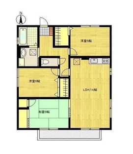 SOLEMN【1階】の間取り