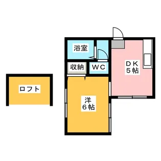 エニーセ南2号棟【2階】の間取り
