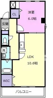 M’s南ヶ丘【2階】の間取り