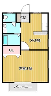 グレースコート【1階】の間取り