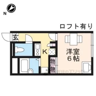 レオパレス藤木2【2階】の間取り