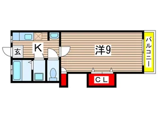 千代田マンション【1階】の間取り