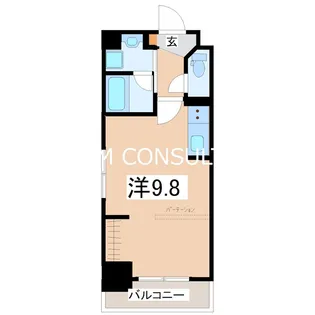 鹿児島県鹿児島市南林寺町【マンション】の間取り