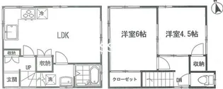 東京都新宿区市谷薬王寺町【一戸建】の間取り