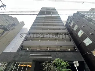 プレサンスタワー北浜【6階】の外観