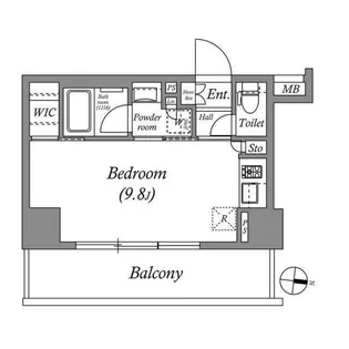 ブラウ住吉【3階】の間取り