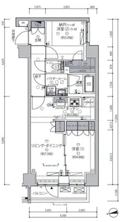 セジョリ東向島【5階】の間取り