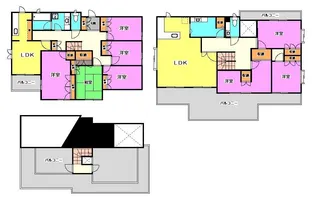 埼玉県所沢市北所沢町【一戸建】の間取り