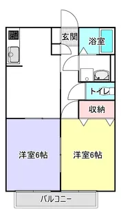 ミントベル【2階】の間取り