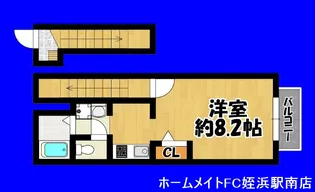 福岡県福岡市西区西都1【アパート】の間取り