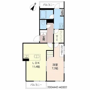 鹿児島県鹿児島市唐湊3【マンション】の間取り