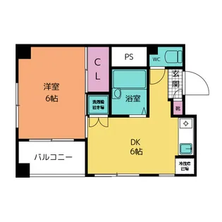 コモリヤビル【4階】の間取り