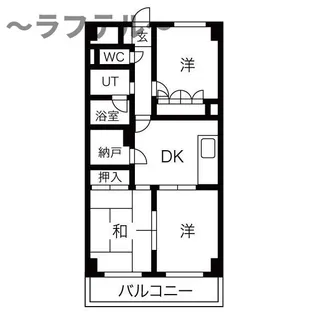 マーブル小手指【2階】の間取り