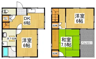 東京都清瀬市野塩5【一戸建】の間取り