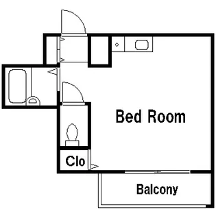 IWASAKI BLDG【6階】の間取り