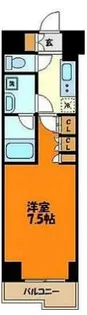 ルーブル川崎中丸子弐番館【7階】の間取り