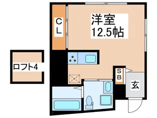 フリップフロップ【1階】の間取り