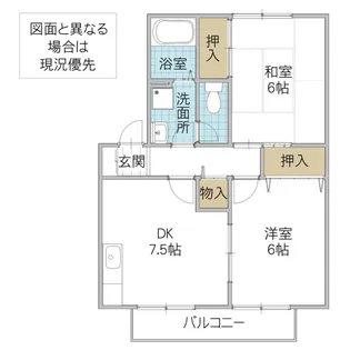 ソフィアコート【1階】の間取り
