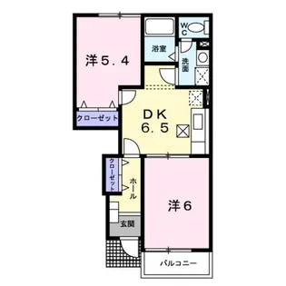 クリサンセマムIII【1階】の間取り