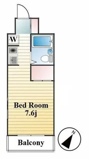 東京都北区東十条5【マンション】の間取り