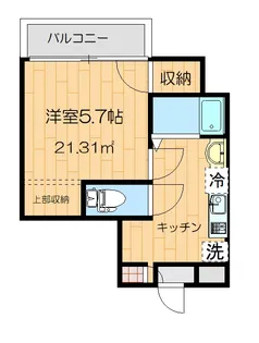 東京都稲城市矢野口【マンション】の間取り