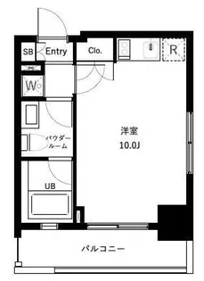 オーキッドレジデンス浜田山【4階】の間取り