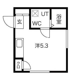 コンテル旗の台【3階】の間取り