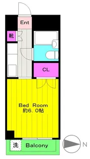 十二番館【2階】の間取り