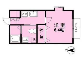 プレ・デ・ガール百合丘(5)【2階】の間取り