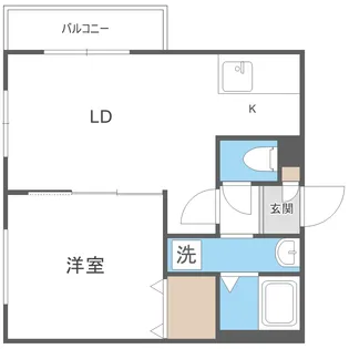 NFPガーデン 月寒西【3階】の間取り