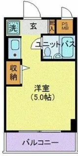 東京都杉並区高円寺北2【マンション】の間取り