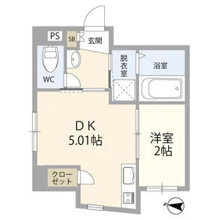 L Maison【3階】の間取り