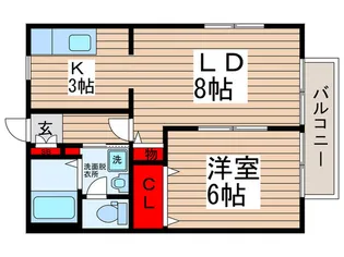グランシード C棟【1階】の間取り