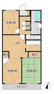 ビューハイツ台の山【0】【1階】の間取り