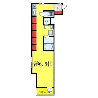 Ma Cachette【3階】の間取り