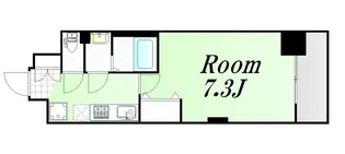 大阪府大阪市淀川区木川西2【マンション】の間取り