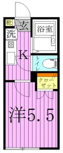 ヴィラ・アルピナ【2階】の間取り