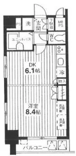 ラ・メゾン桜木町壱番館【3階】の間取り