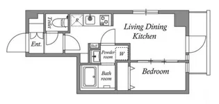 クオリタス田端【5階】の間取り