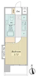 東京都江東区富岡2【マンション】の間取り