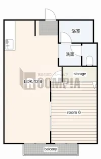 シティハイツ野田【2階】の間取り