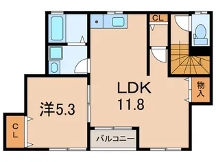 SORA【2階】の間取り