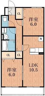 ルミナスコート【2階】の間取り