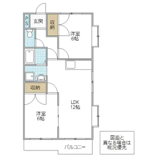 フォーライフ見川【2階】の間取り