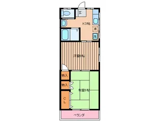 ホクリハウス2【2階】の間取り