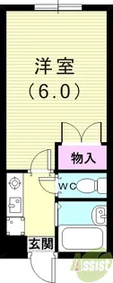 レオパレスシーサイド【1階】の間取り